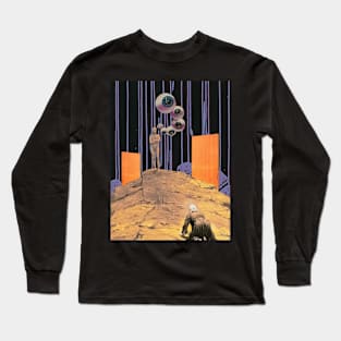 Better Left Unknown - Surreal/Colllage Art Long Sleeve T-Shirt